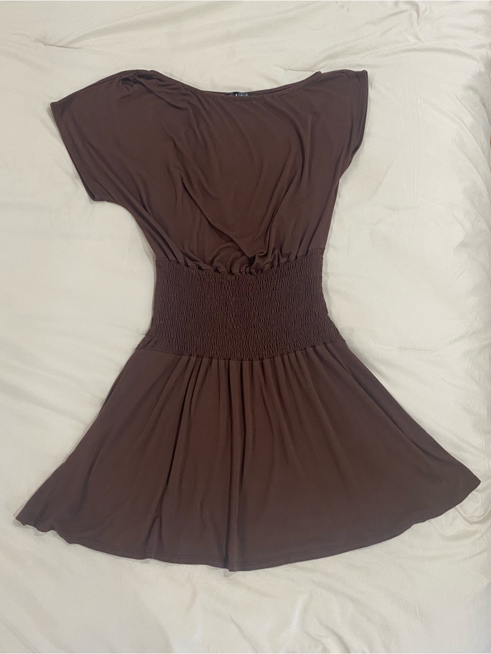 Off Shoulders Brown mini dress from Blue Blush x Dolls Kill small